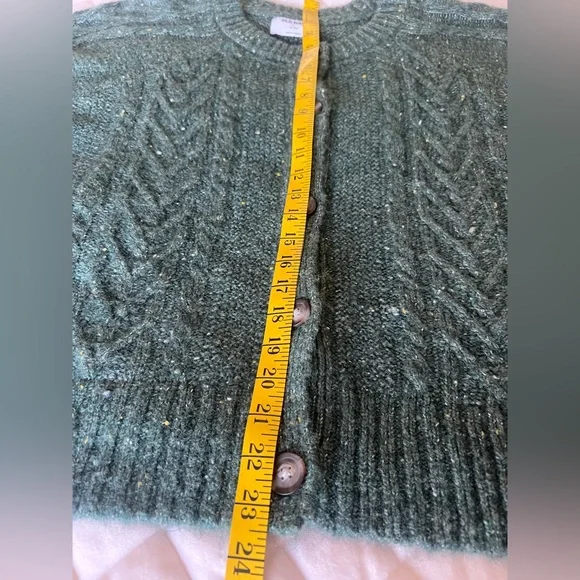 Old Navy Forest Green Women's Cardigan - Picture 8 of 8